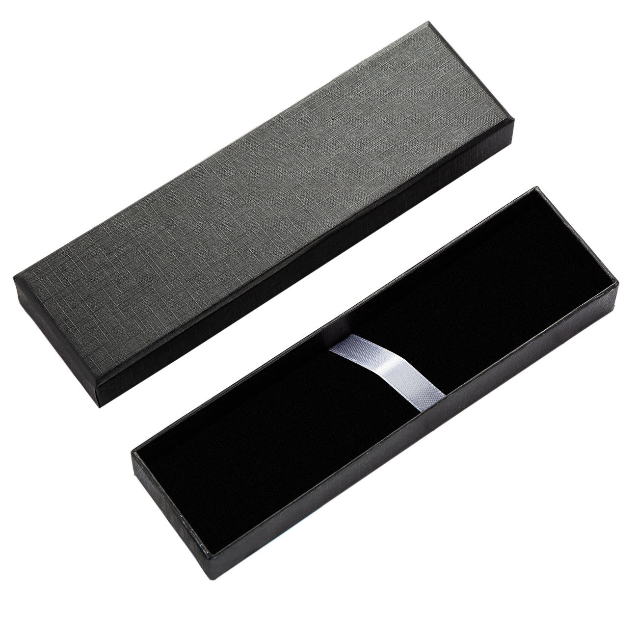 Caja de regalo de lápiz negro al por mayor de papel al por mayor